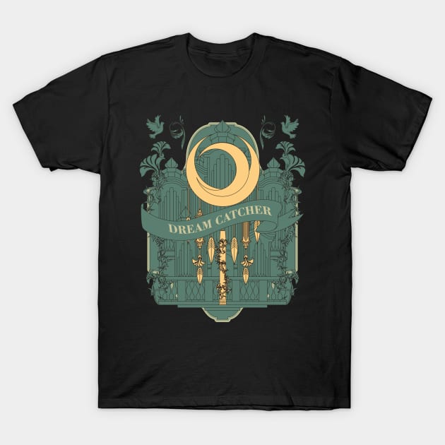 Dreamcatcher The End Of Nightmare Logo T-Shirt by hallyupunch